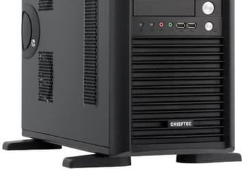 Корпус Chieftec CH-09B-B-OP вмещает до десяти накопителей